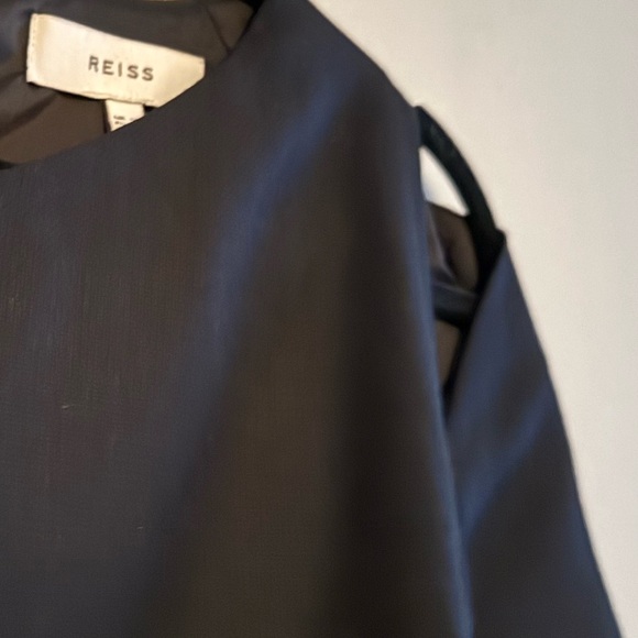 Reiss - Black Dress with Asymmetrical neck and shoulder - Picture 2 of 4